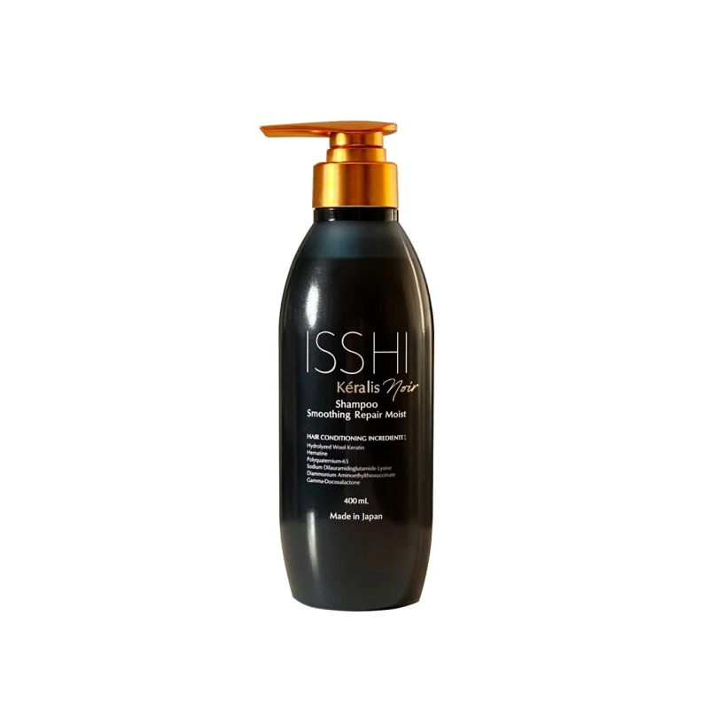 ISSHI Kéralis noir Shampoo bottle