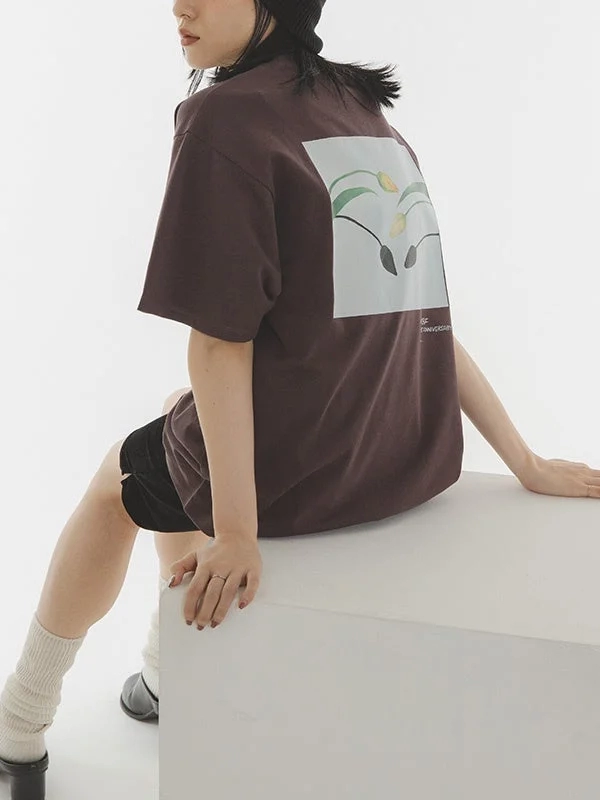 Lee Izumida x KBF Print TEE Model Back