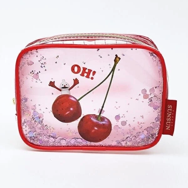 Nonnon pouch with cherries