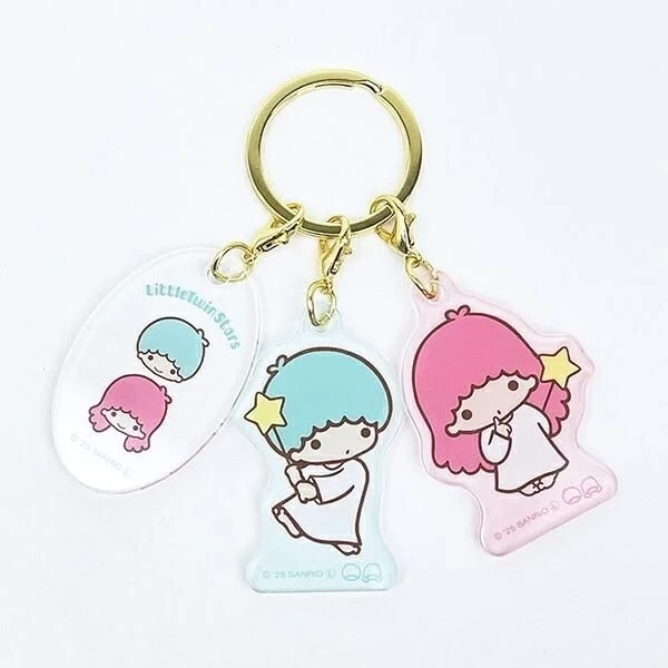 Kiki & Lala 3-Charm Keyholder