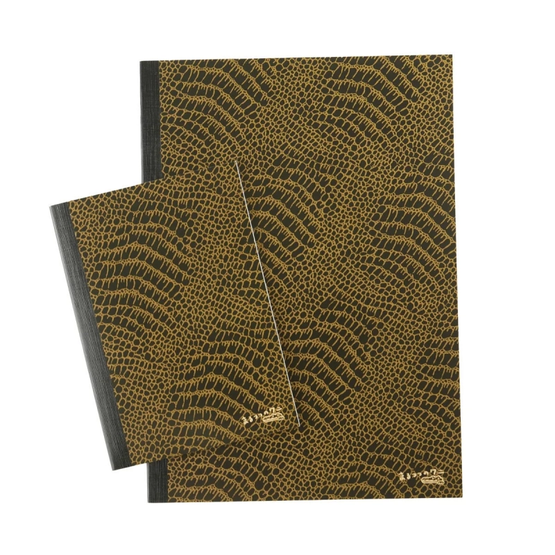 Crocodile pattern notebooks