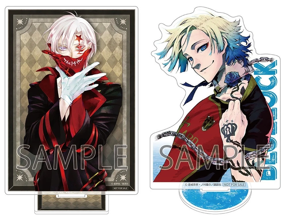 Acrylic Stands from D.Gray-man and Blue Lock