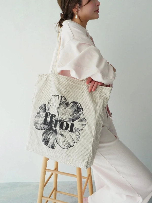 ffroi Flower Print Tote Bag