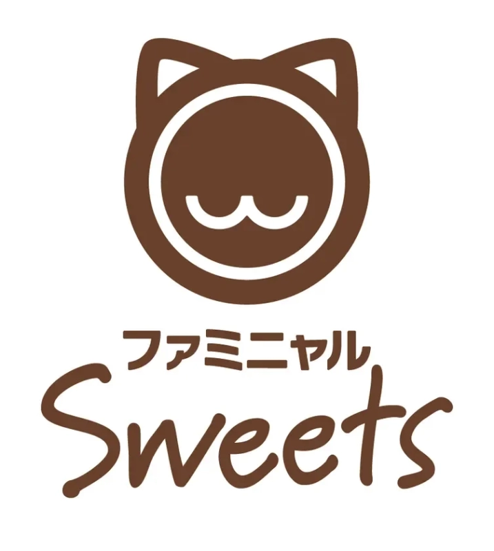 Logo for Faminyal Sweets, indicating products contributing to charity