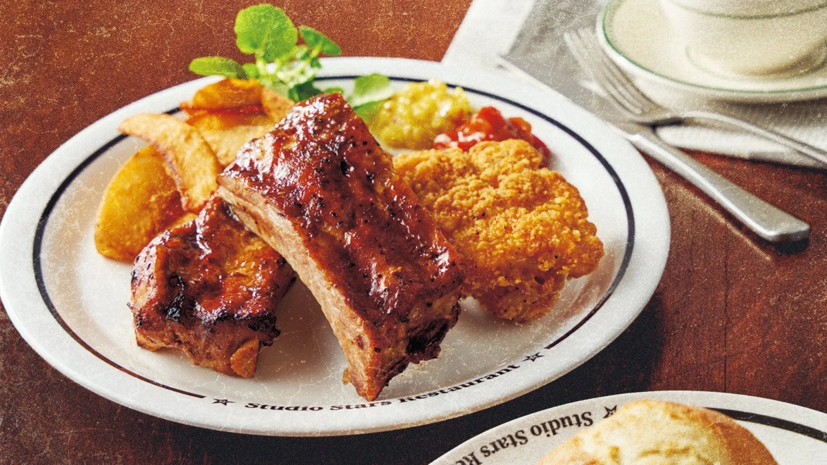 Studio Stars Restaurant BBQ Ribs