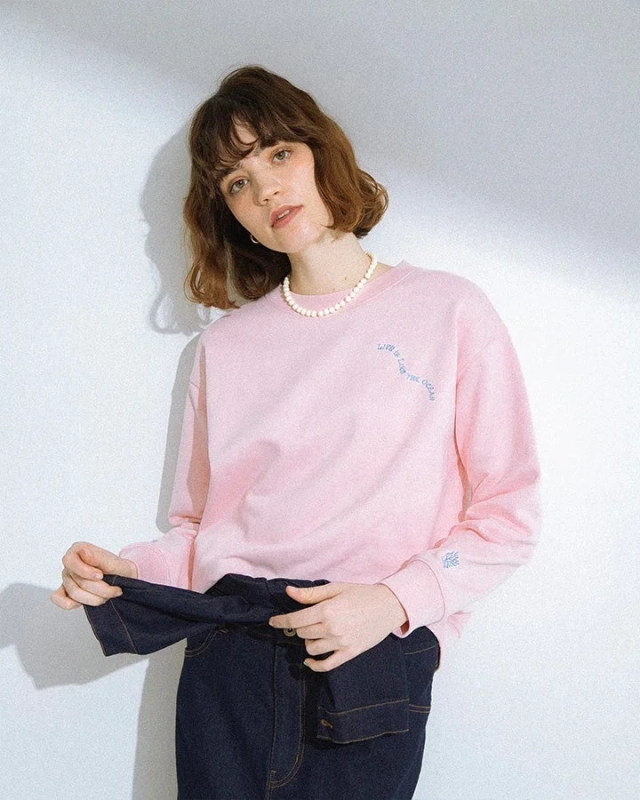 TOYAMEG Collaboration Art Print Sweatshirt - Front View