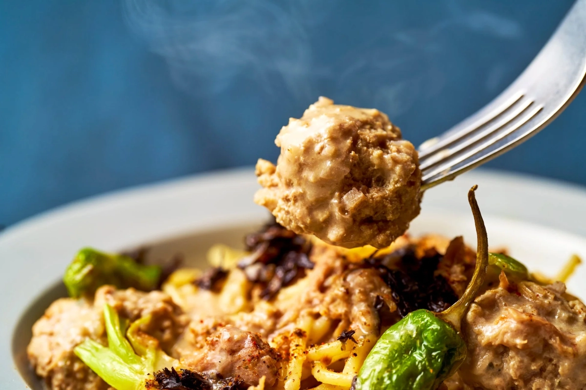 Kyogamo Pasta Close-up