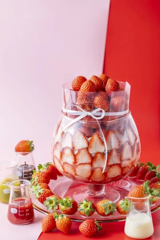 Overflowing 100-Grain Strawberry Parfait