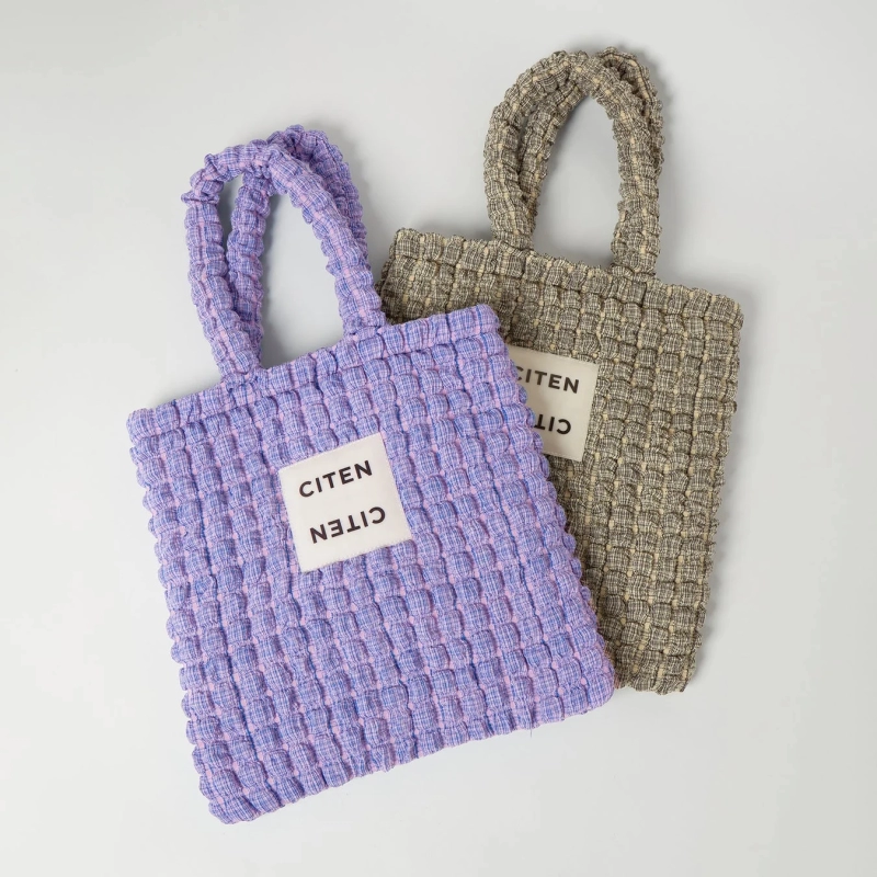 Textured Tote Bags
