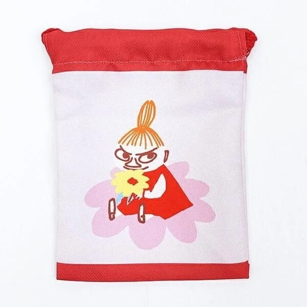 Little My flower drawstring bag