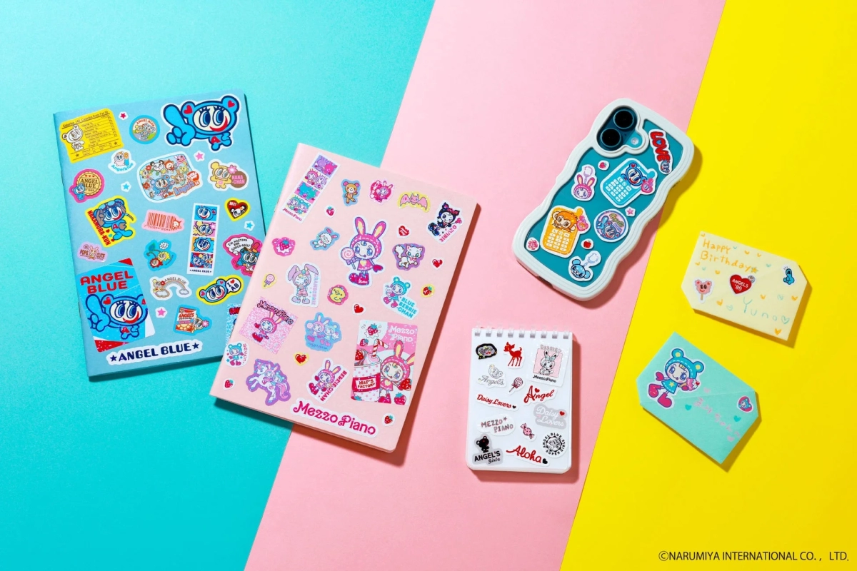 Narumiya Characters Stickers on Notebook and Phone