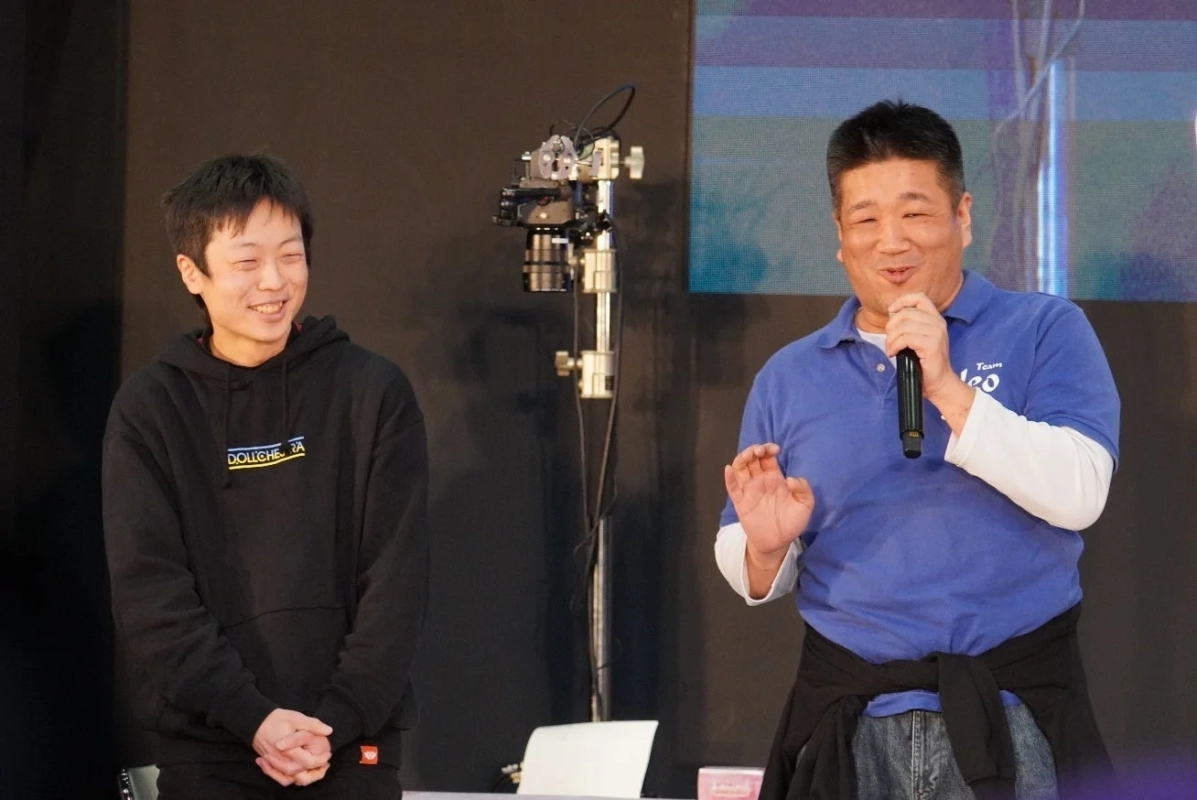 Loveca Masters Tournament finalists on stage