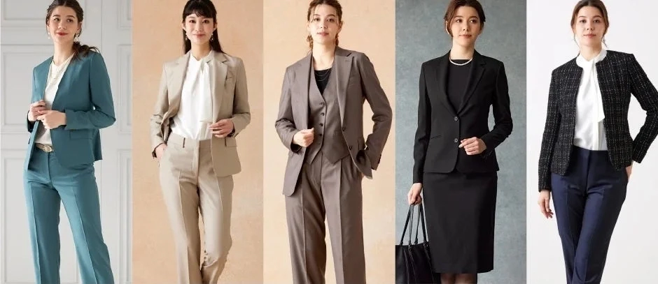 Various Women in Business Suits