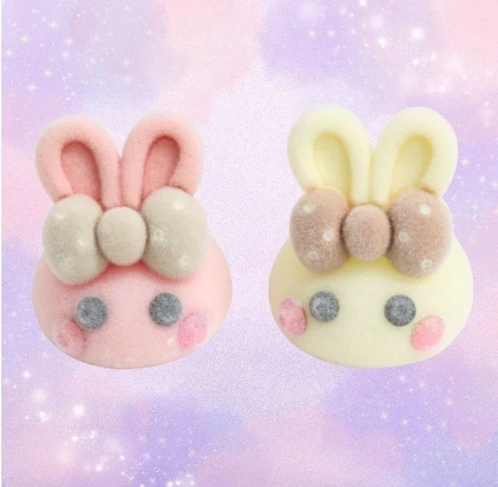 Fluffy Ribbon Deca Hoppe-chan and Fluffy Rabbit Deca Hoppe-chan