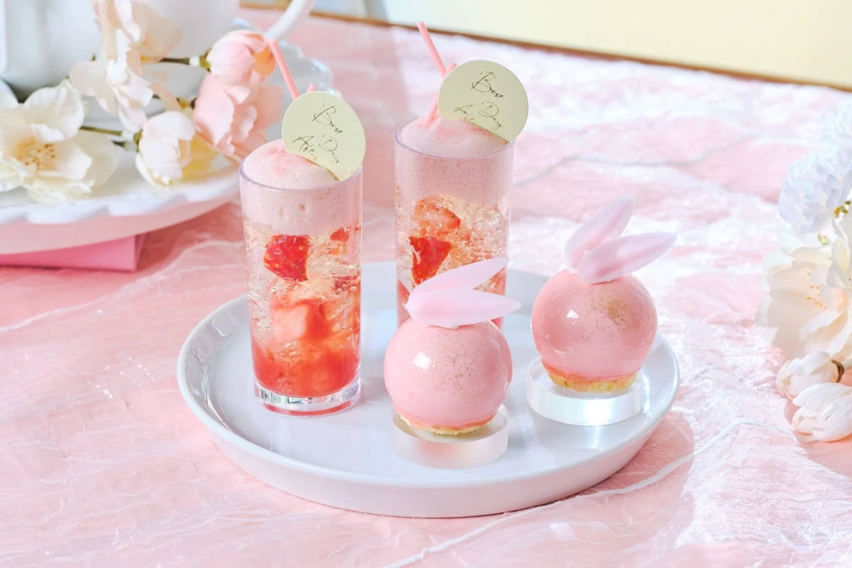 Various Pink Sweets