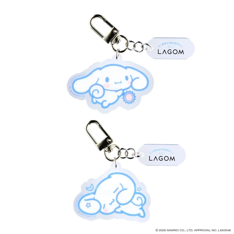 Cinnamoroll Keyrings