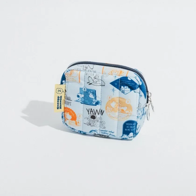 Quilted Pouch Linus & Snoopy