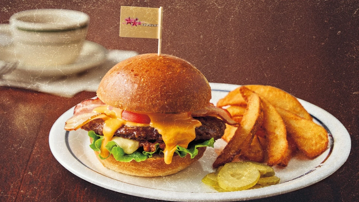 Studio Stars Restaurant Hamburger