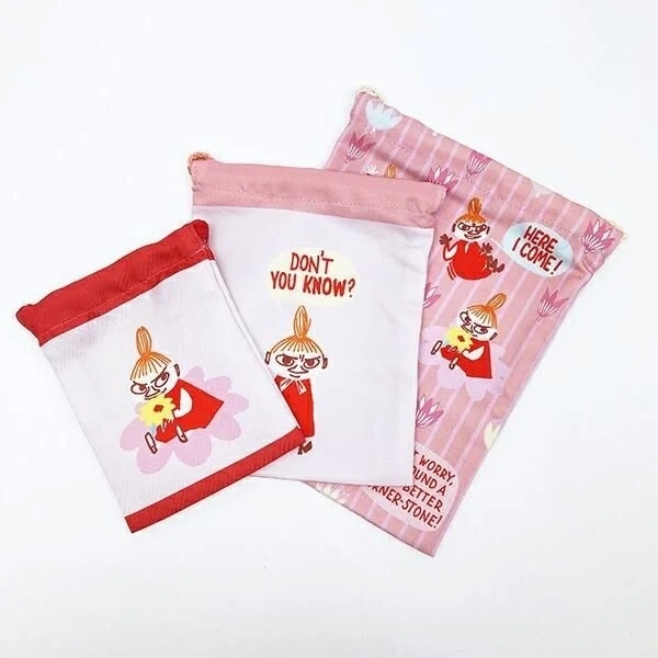 Little My 3-piece drawstring bag set