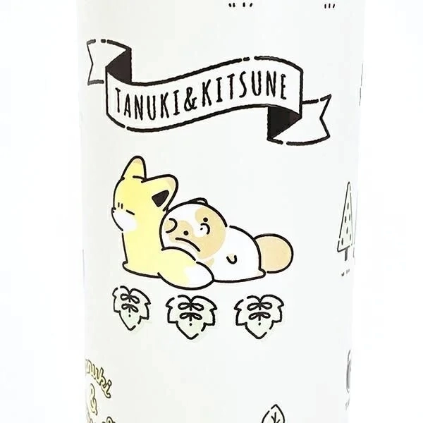 Stainless Bottle with Scattered Illustrations