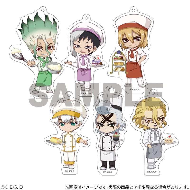Dr.STONE Acrylic Key Holders