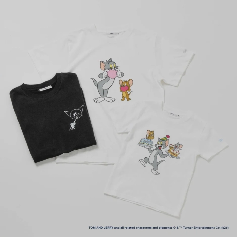 Tom and Jerry collaboration T-shirts