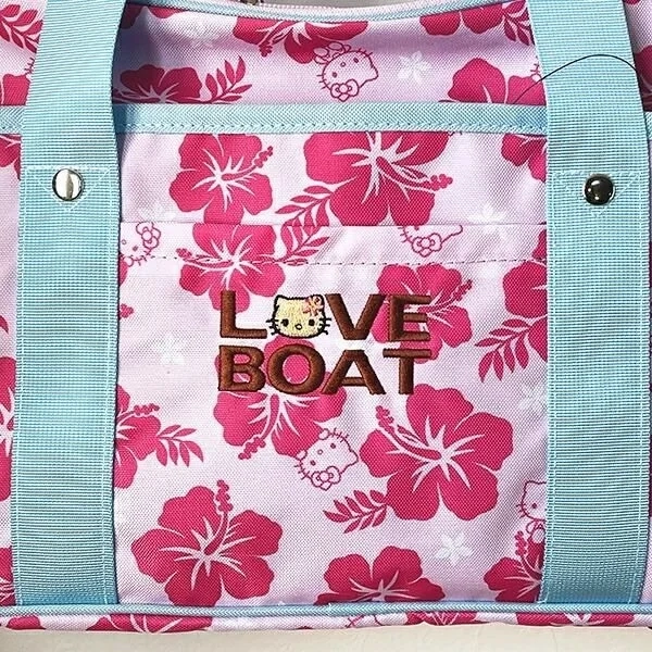 Pink Hello Kitty x LOVEBOAT School Bag