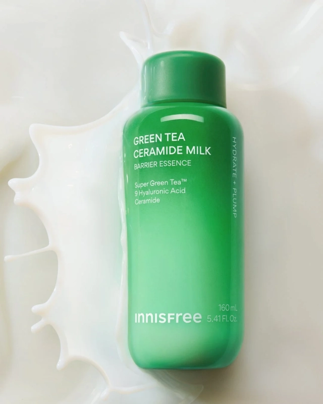 Green Tea Ceramide Milk Essence Toner