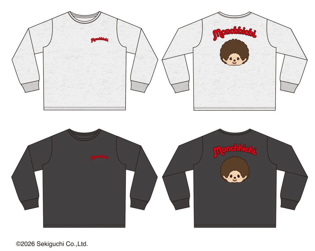 Monchhichi Back Sagara Long-Sleeve T-shirt
