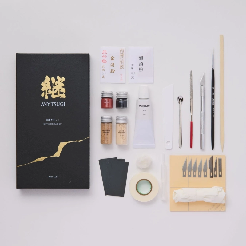 Kintsugi kit contents