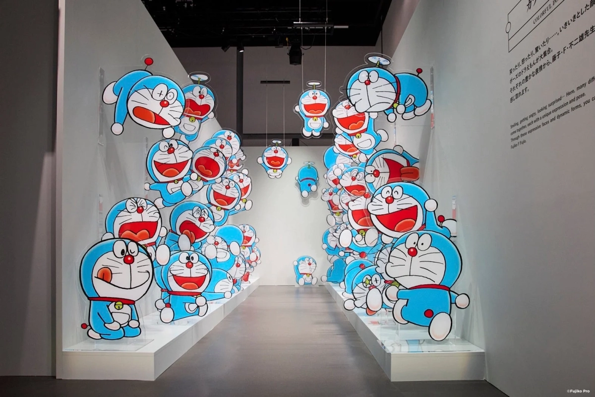 Colorful Doraemon Corridor