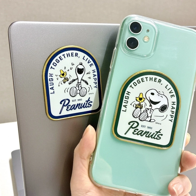 Snoopy Pair Stickers on Devices