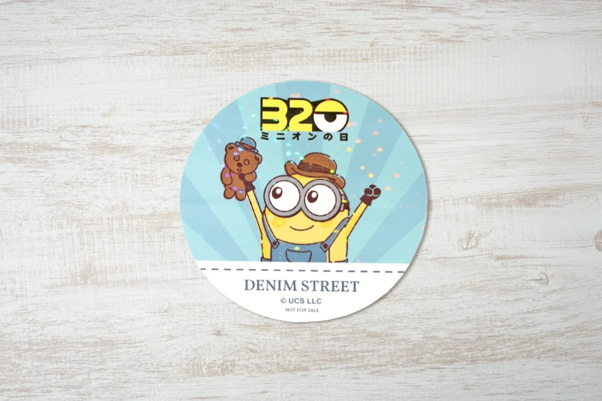 Minion Day commemorative sticker