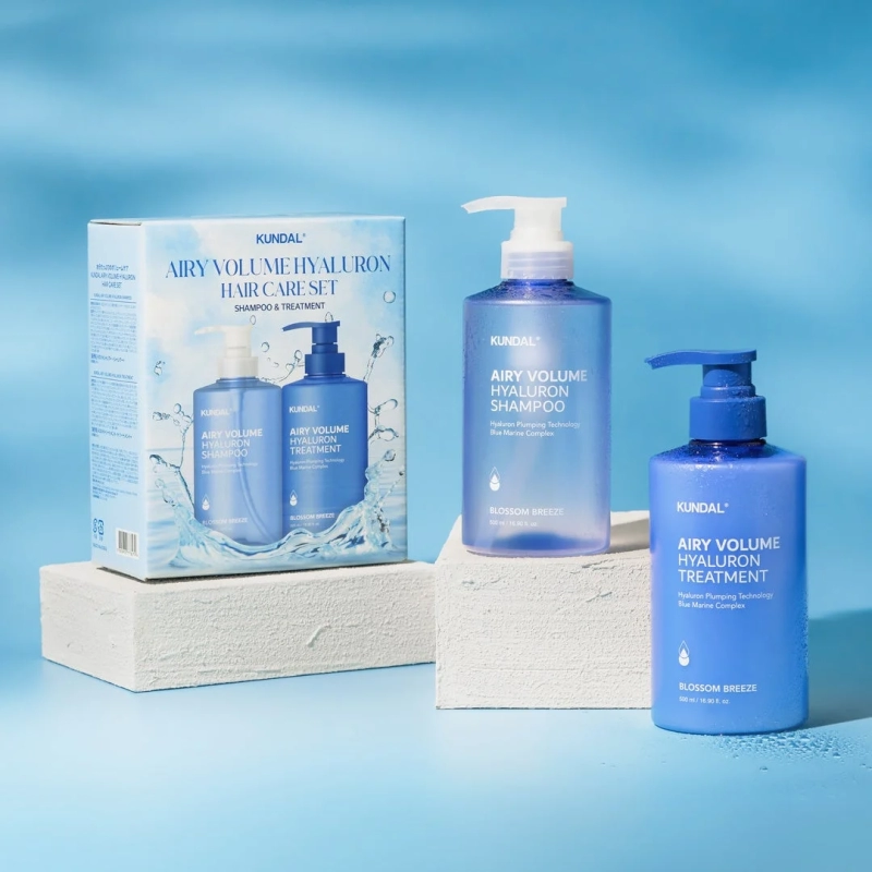 KUNDAL Airy Volume Hyaluron Set visual