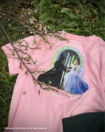 AS KNOW AS plus WICKED pink T-shirt with character graphic