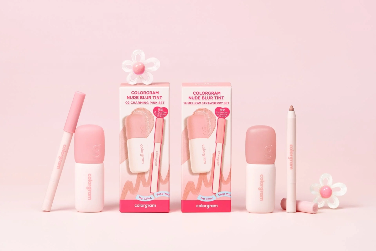 colorgram Nuddy Blur Tint & Lip Pencil Mini Sets