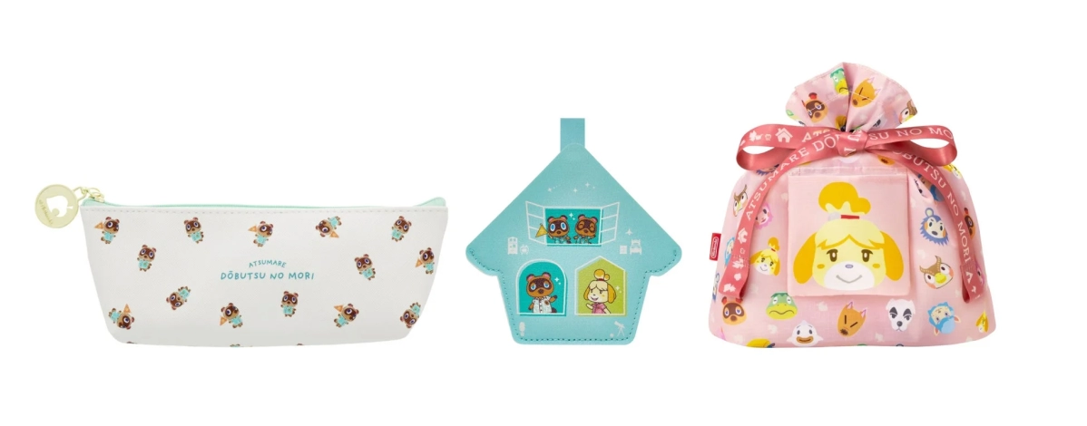 Animal Crossing Pouch Set Prize