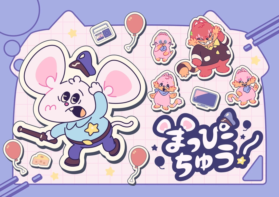 Mappy-chu! Characters