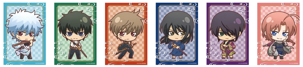 Gintama Purchase Bonus Illustration Sheets