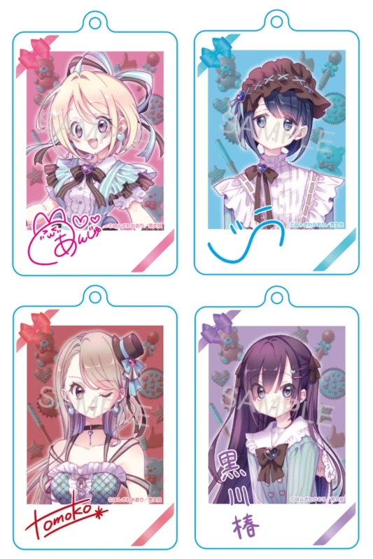 Acrylic stands/charms