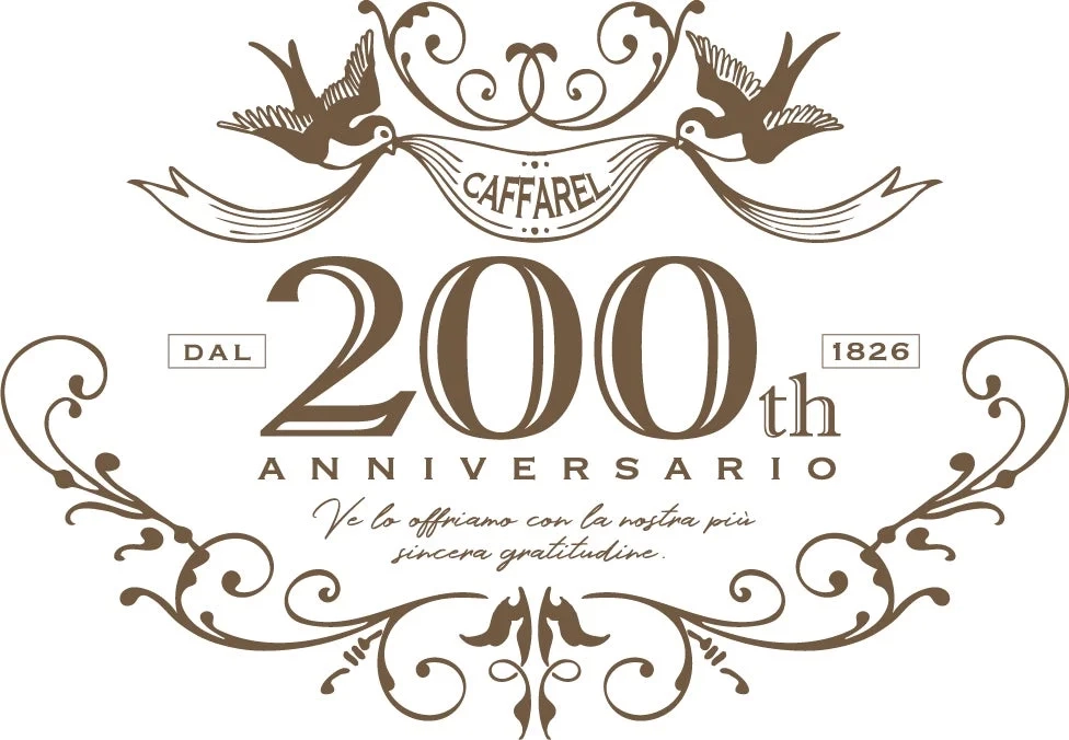 Caffarel 200th Anniversary Logo