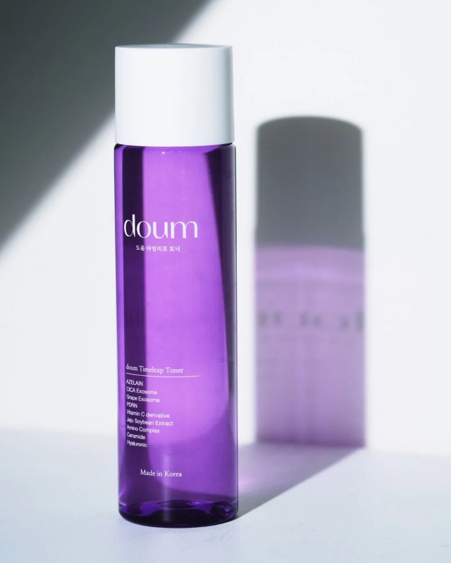 doum Timeleap Toner bottle