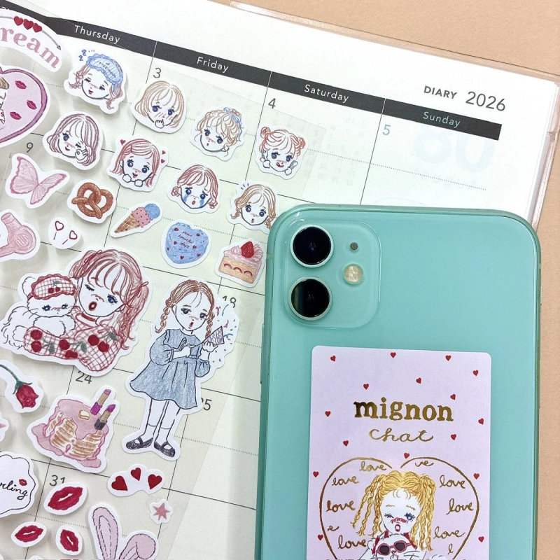 Sticker Showcase for Life Logs