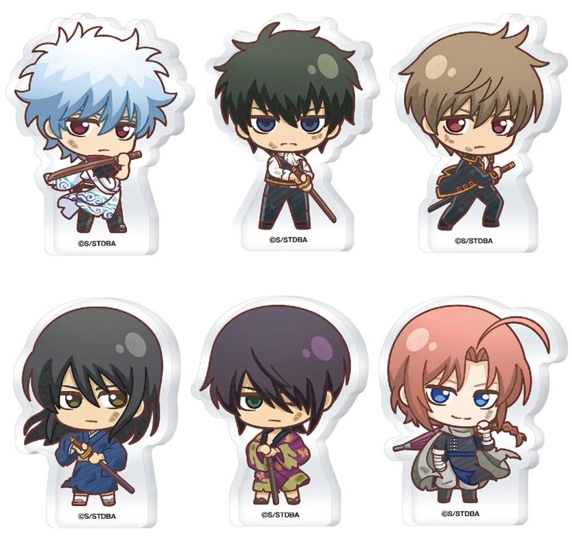Gintama Mini Acrylic Block Stands