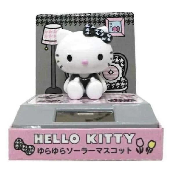 Houndstooth Hello Kitty Solar Mascot
