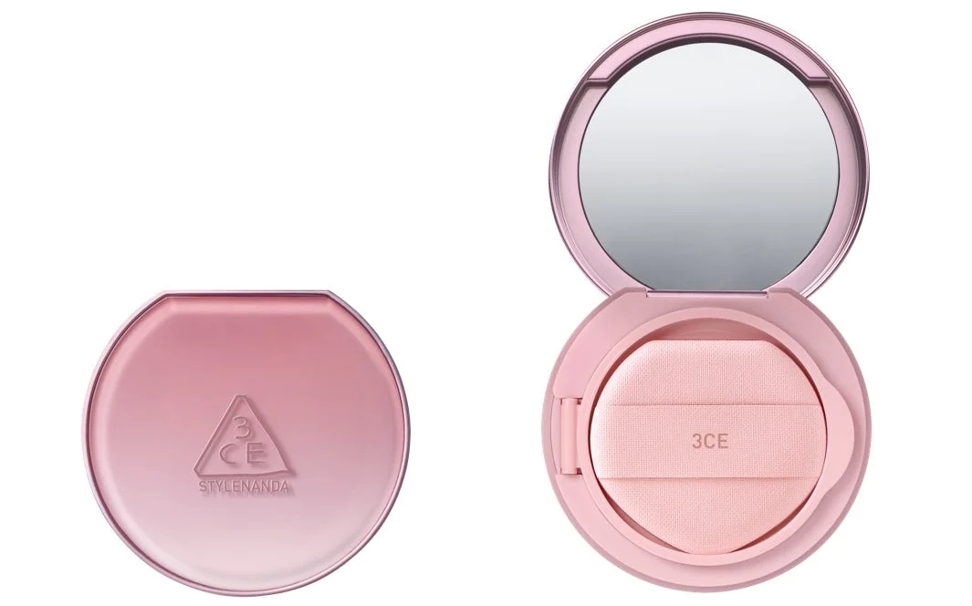 3CE compacts, one open