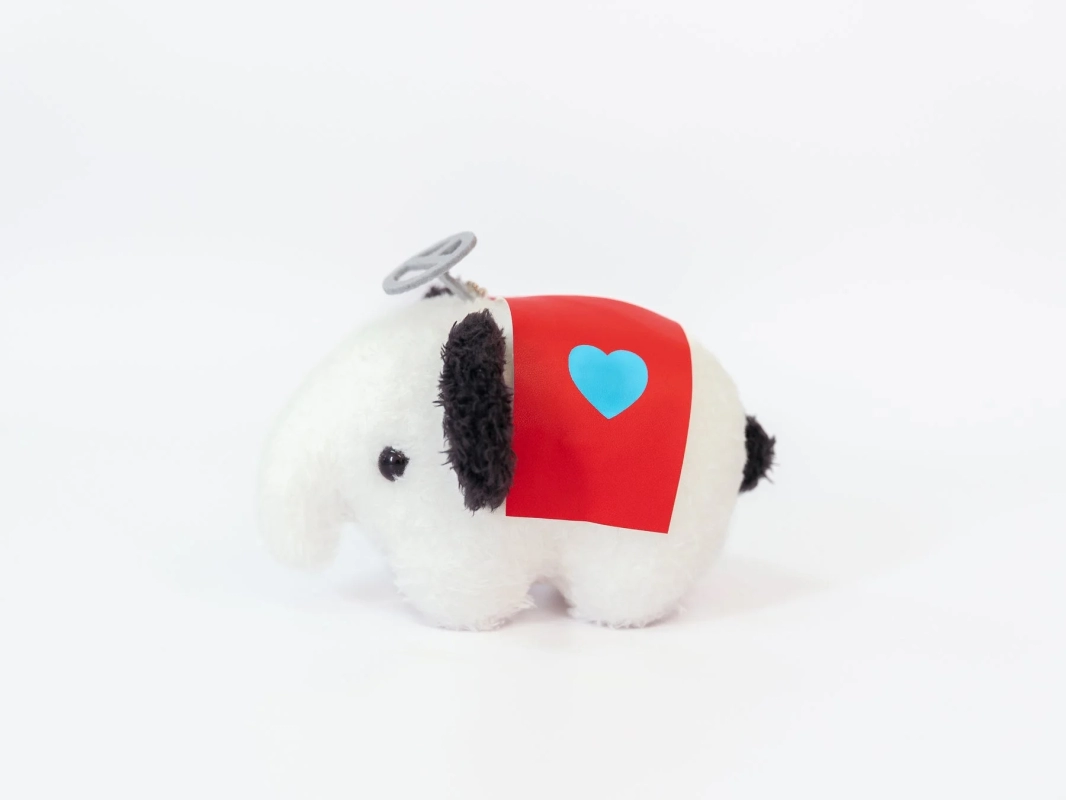 Panda Noruzou plushie ball chain