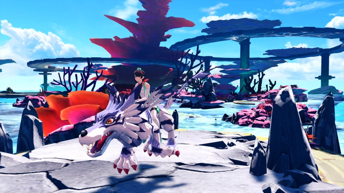 Digimon Story: Time Stranger adventure scene