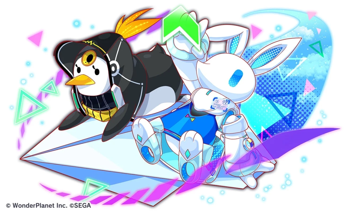 Collaboration Ranking Quest Character - Chunipenguin & Usagi-chan-san