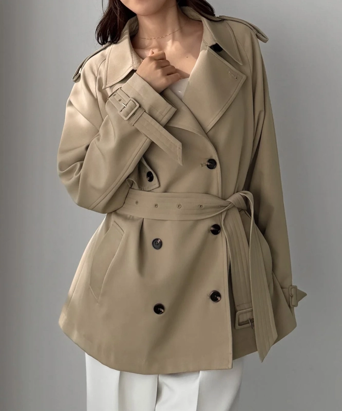 Mid-Length Trench Coat